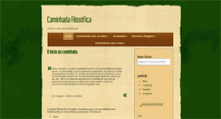 Desktop Screenshot of caminhadafilosofica.com