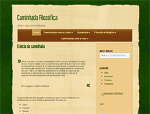 Tablet Screenshot of caminhadafilosofica.com